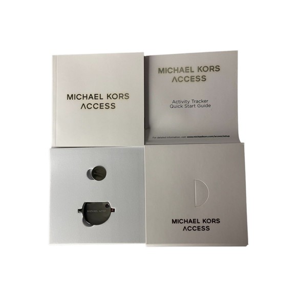 Michael Kors Access Reade Mka101008 Grey/Mother of Pearl Activity Tracker - Picture 6 of 11